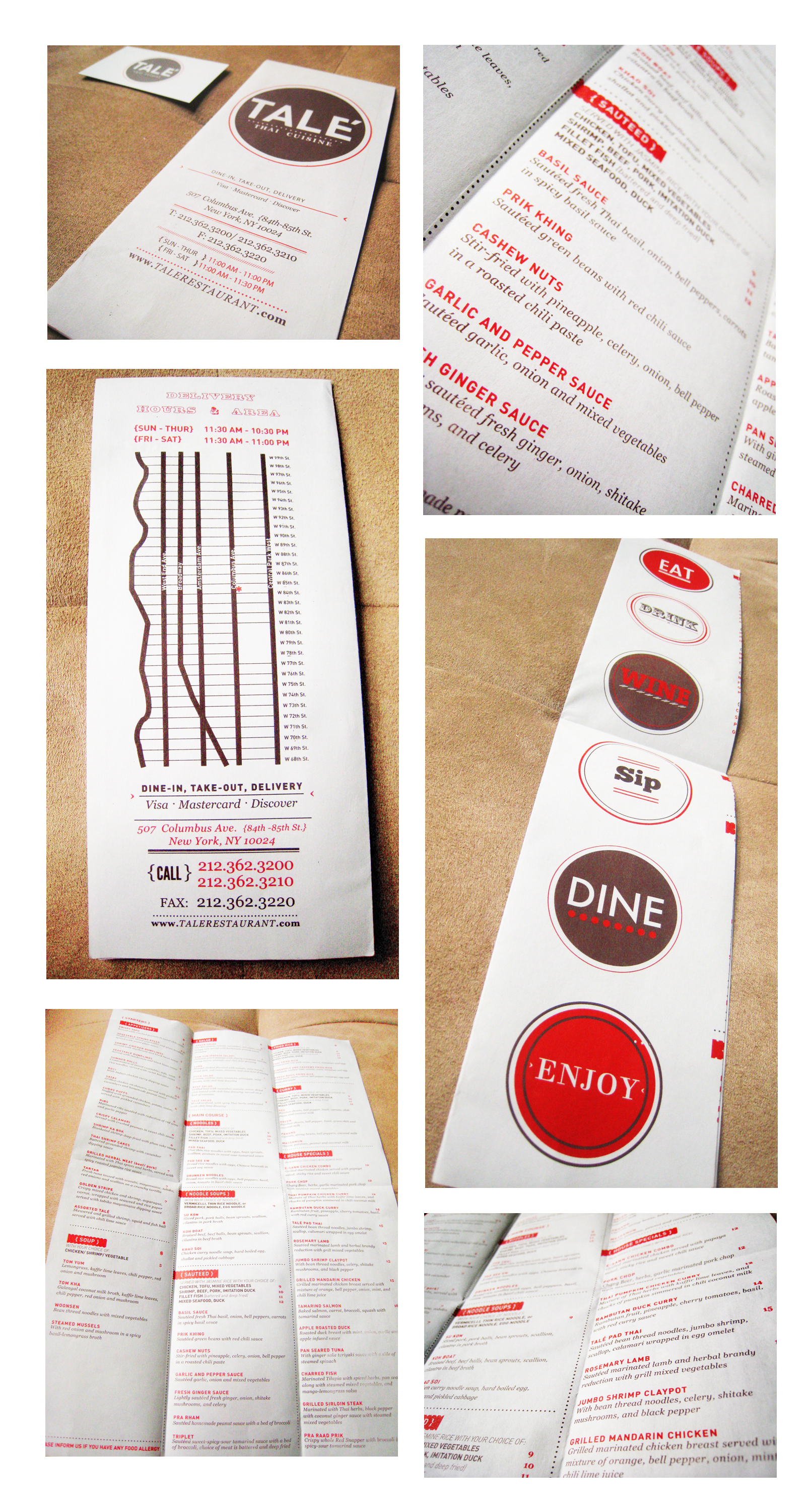 menus